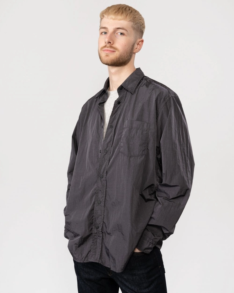 Hugo Boss Lambini Mens Long Sleeve Shirt - Grey - Size Large